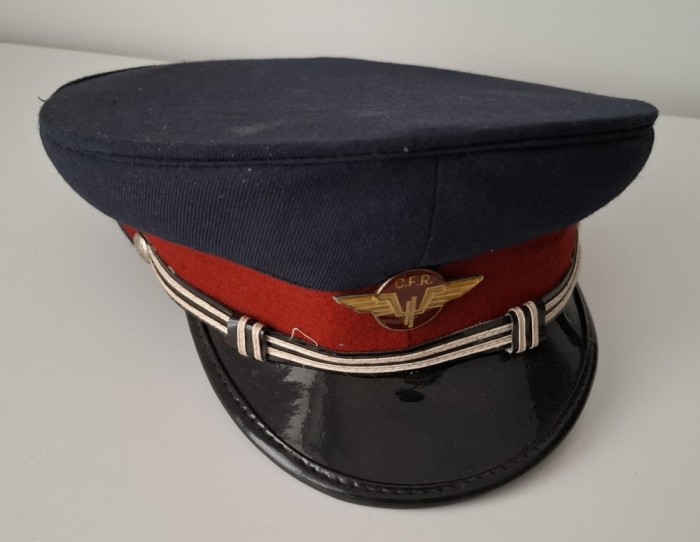 VECHE CASCHETA CHIPIU SAPCA - CFR - COLECTIE