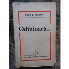 RADU D ROSETTI , ODINIOARA , 1942