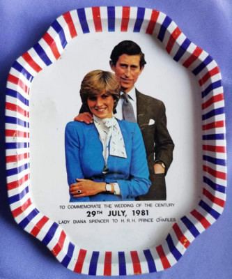 Tava aniversare casatorie regala Printul Charles, Lady Diana foto