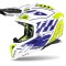 Casca Airoh Aviator 3 Rampage Blue White 2021