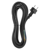 Cablu de alimentare EMOS S03450 nedetasabil flexibil izolatie cauciuc 3x2.5mm2 5m negru