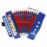 Instrument muzical acordeon albastru, Svoora