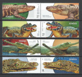Cumpara ieftin Romania 2020 - LP 2307 nestampilat - Crocodili - serie + vinieta