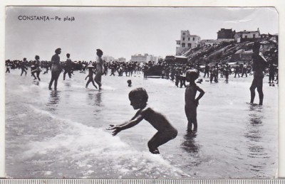 bnk cp Constanta - Pe plaja - uzata foto