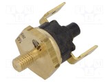 Termostat NC TOMIC 80&deg;C 16A 250VAC cu terminali 6,3mm &plusmn;15&deg;C