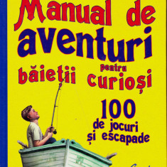 Carte copii: San Martin - Manual de aventuri pentru baietii curiosi ( ca noua )