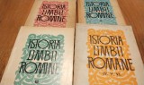 ISTORIA LIMBII ROMINE - 6 volume (4 carti) - Al. Rosetti - 1964