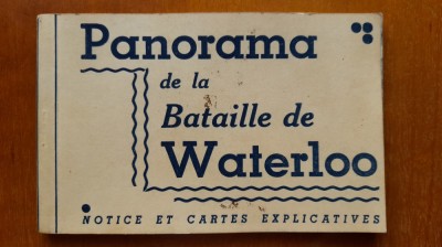 Batalia de la Waterloo-pliant cu 12 c.postale in perf.stare foto