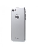 Husa iPhone 7 Ipaky Protectie Completa, Argintie, Plastic, Anti-Zgarieturi, Carcasa