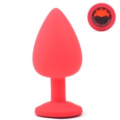 Dop Anal Medium Red Diamond