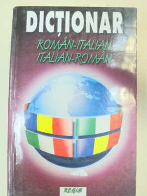 DICTIONAR ROMAN-ITALIAN SI ITALIAN-ROMAN foto