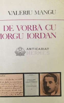 De vorba cu Iorgu Iordan - Valeriu Mangu (Y206) foto