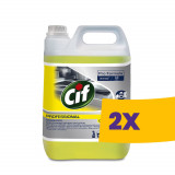 Cif Pro Formula Degreaser Concentrate Erőteljes tiszt&iacute;t&oacute;-, zs&iacute;rold&oacute;szer nagyobb konyhai fel&uuml;letekhez 5L (Karton - 2 db)