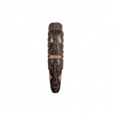 Masca din lemn cu tematica africana, Tip I