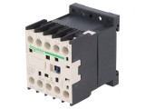 Contactor 4P NO 24VAC 12A pentru șină DIN LC1K12004B7