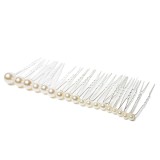 Cumpara ieftin Set 18 ace par perle mireasa