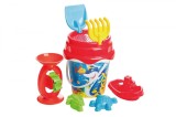 Set Joaca Nisip 8 Piese Burak Toys, Galetusa Copii, Forme si Accesorii, Modele Variate