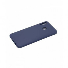 Husa Silicone Case Apple iPhone 11 Pro Albastra foto