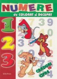 Numere de colorat si decupat - Editura Erc Press
