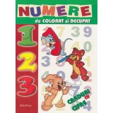 Numere de colorat si decupat - Erc Press