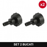 Set 2 bucati - Reductie bazin IBC 1000L S60X6X3/4" cu iesire prelungita pentru furtun Topautochei&amp;#174;