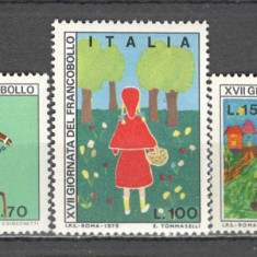 Italia.1975 Ziua marcii postale-Desene de copii SI.874