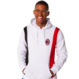 AC Milan hanorac de bărbați cu glugă Logo white - XL