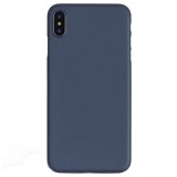 Husa Pentru APPLE iPhone X - Luxury Slim Mat TSS, Bleumarin