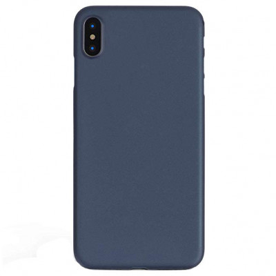 Husa APPLE iPhone X - Ultra Slim Mat (Bleumarin) foto