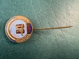 Insigna aniversara 60 ani aviatie civila Romania miniatura tip pin
