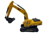 Jucarie excavator metalic cu sunete si lumini brat mobil