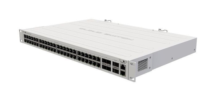Management Switch, 48 x Gigabit, 4 x 10G SFP+, 2 x 40G QSFP+ - Mikrotik CRS354-48G-4S+2Q+RM