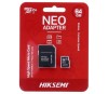 CARD MicroSD HIKSEMI, 64 GB, MicroSDXC, clasa 10, standard UHS-I U1, include adaptor SD &quot;HS-TF-C1/64G/adapter&quot; (timbru verde 0.03 lei)