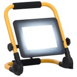 VidaXL Proiector cu LED și m&acirc;ner, alb rece, 50 W