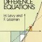 Finite Difference Equations