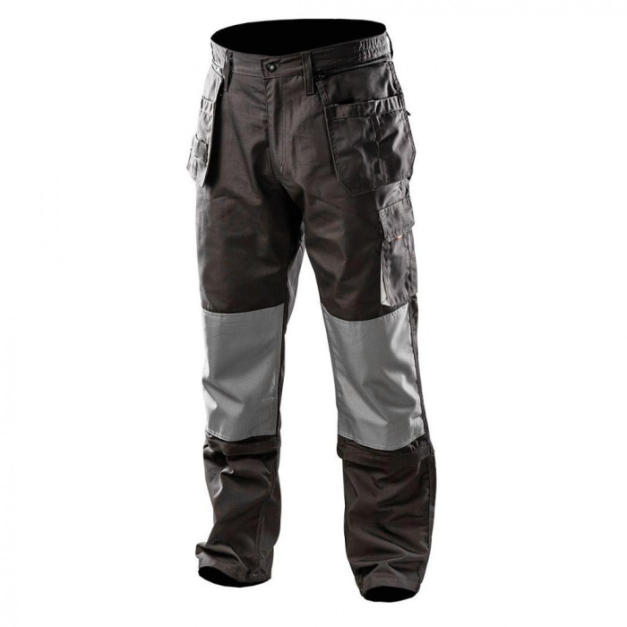 Pantaloni de lucru,cu buzunare si segmente detasabile, marime L (52) 81-230-L