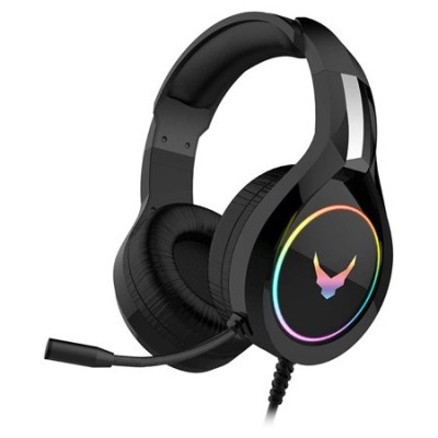 CASTI HI-FI STEREO CU MICROFON GAMING RGB VARR foto