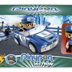 Famosa Pinypon Action - 2 Rendőrségi jármű 1 rendőr figurával