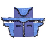Set Perdele Cabina Camion. Universale. Velur. Albastru-Negru 462487 96316