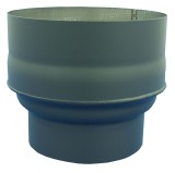 Reductie de fum HS 120/180 mm din otel 1,5 mm pentru racordare la cos