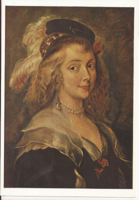 FA19-Carte Postala- BELGIA - P.P. Rubens, Helena Fourment, necirculata foto