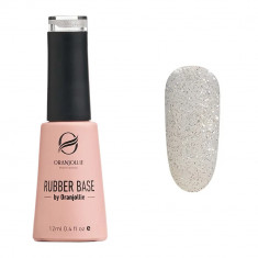 Rubber Base Glitter Gel Color Nr. 21 Oranjollie