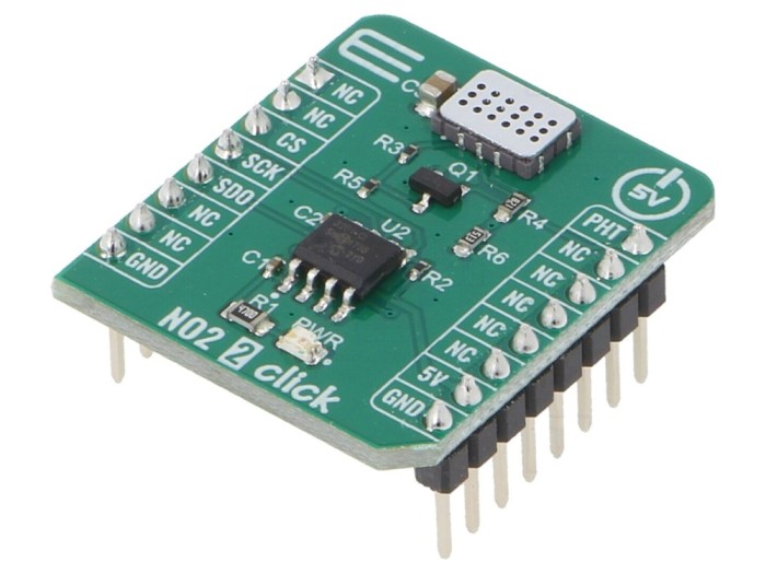 Senzor NO2 SPI, 5V DC