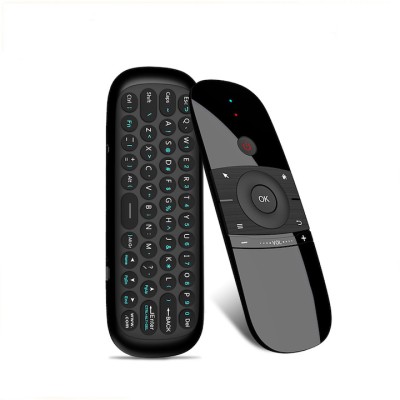 Telecomanda smart, WeChip, cu Air Mouse si tastatura full Qwerty pentru Android TV, PC, Mac, Proiector, TV box foto