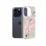 Husa Marble Series Pink Hex iPhone 15 Pro