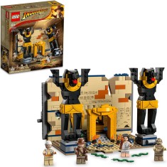 LEGO&reg; Indiana Jones - Evadare din Mormantul pierdut 77013, 600 piese