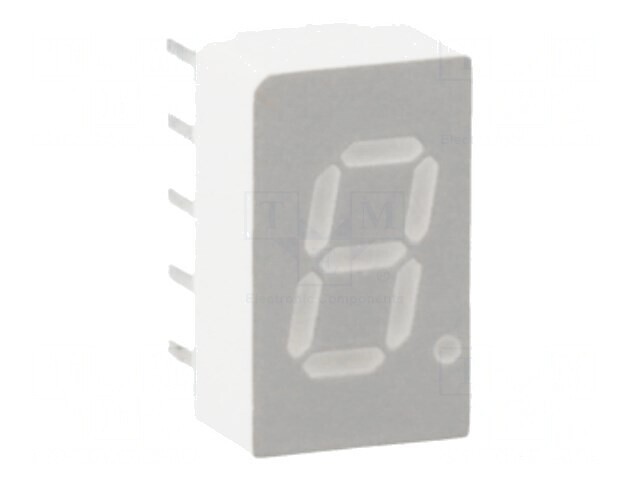 Afișaj LED 7 Segmente 7.62mm Roșu