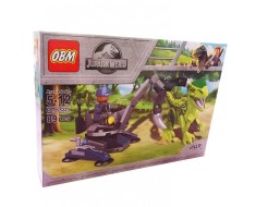 Set de constructii cuburi, Velociraptor, 89 piese, 99522-4 foto