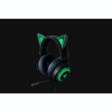 CASTI Razer &amp;quot;Kraken Kitty&amp;quot; cu fir gaming utilizare multimedia microfon pe brat conectare prin USB 2.0 negru &amp;quot;RZ04-02980100-R3M1&amp;quot; (