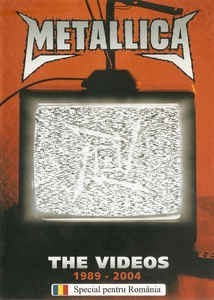 DVD Metallica - The Videos - 1989-2004, original, special pentru Romania foto